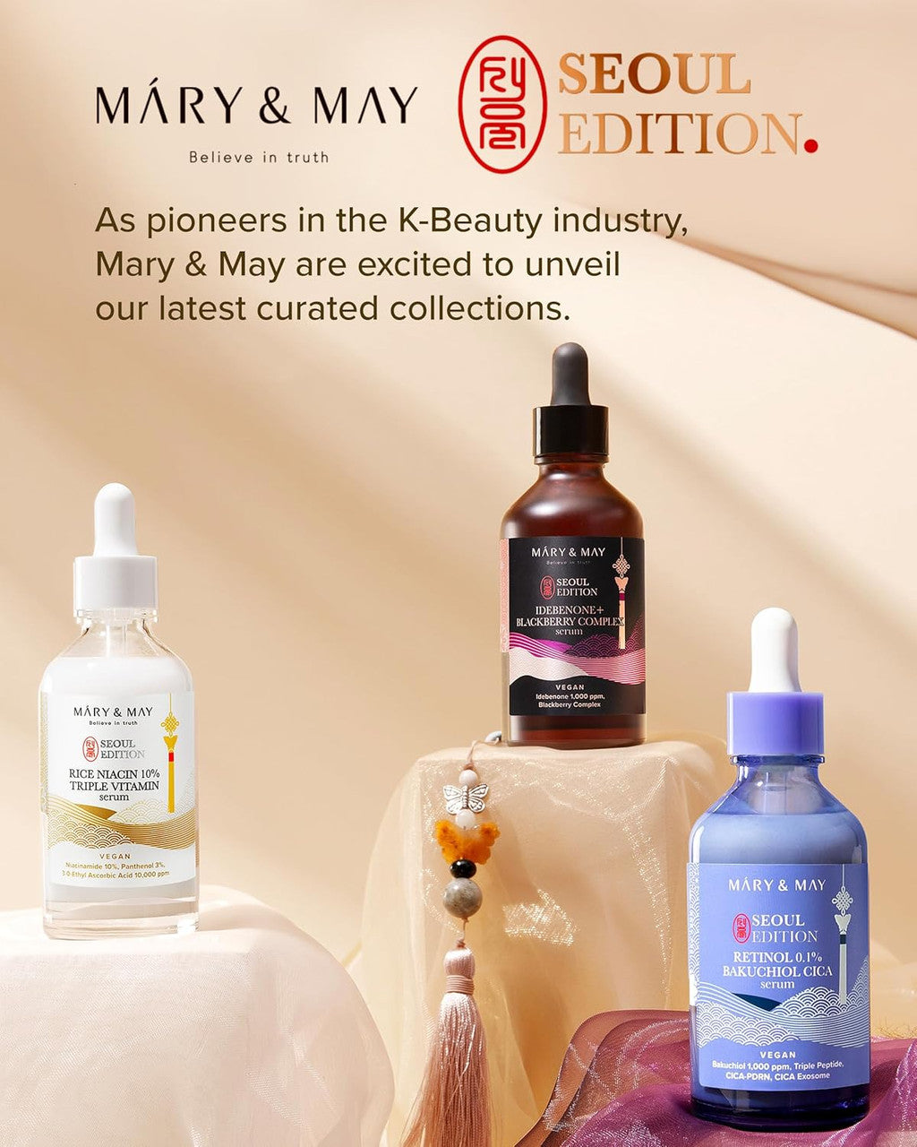 MARY & MAY Retinol 0.1% Bakuchiol Cica Serum (1.01oz)