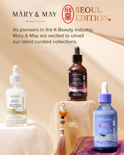 MARY & MAY Retinol 0.1% Bakuchiol Cica Serum (1.01oz)