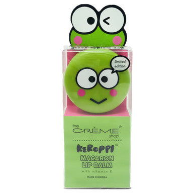 THE CREME SHOP X Keroppi Macaron Lip Balm - Green Apple A Day