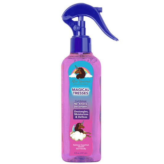 AFRO UNICORN Magical Tresses Curlicious No Knots Detangler (12 oz)
