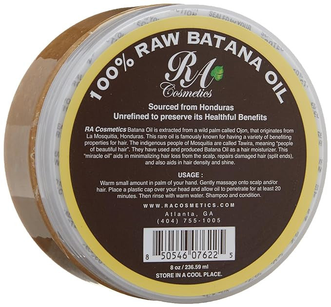 RA Cosmetics 100% Raw Unrefined Batana Oil