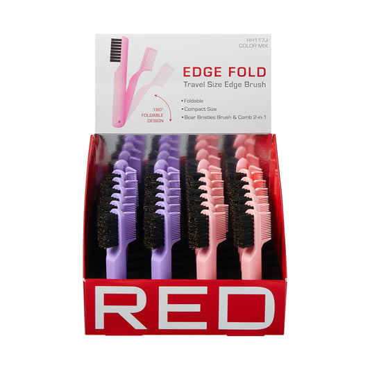 RED Folding Edge Brush (24pcs)