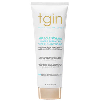 TGIN Miracle Styling Water Activated Curl Elongating Gel (8 oz)