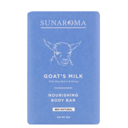 SUNAROMA Goat's Milk Nourishing Body Bar (8 oz)