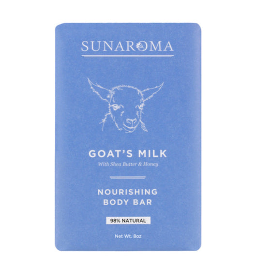 SUNAROMA Goat's Milk Nourishing Body Bar (8 oz)