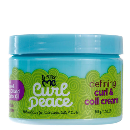 JUST FOR ME Curl Peace Defining Curl & Coil Cream (12 oz)