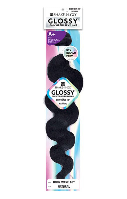SHAKE N GO Glossy 100% Virgin Remy Hair Weave - Body Wave (12"-26")