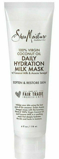 SheaMoisture 100% Extra Virgin Coconut Oil Daily Hydration Milk Mask (4 oz)