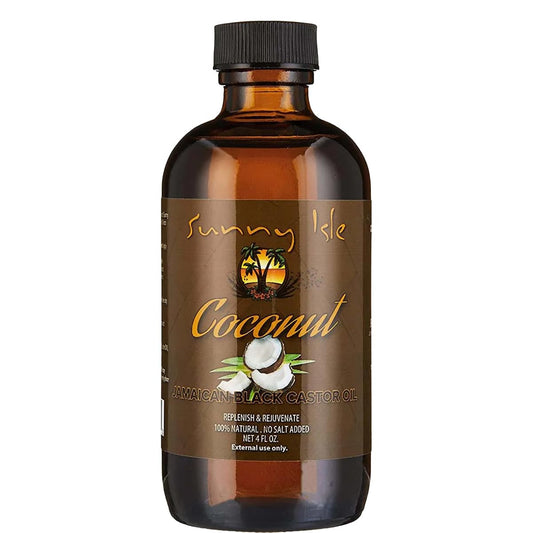 Sunny Isle Jamaican Black Castor Oil - Coconut Oil (4oz)