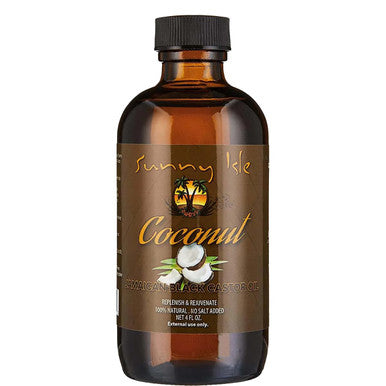 Sunny Isle Jamaican Black Castor Oil - Coconut Oil (4oz)
