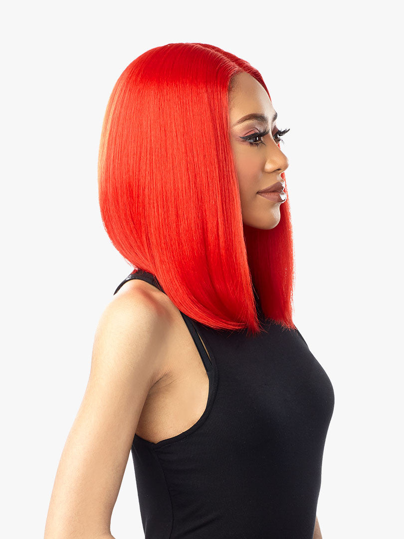 SENSATIONNEL Shear Muse Red Krush Synthetic HD Lace Wig - KIMORA