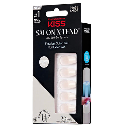 KISS Salon X-tend LED Soft Gel System Nail Kit - Trustfall