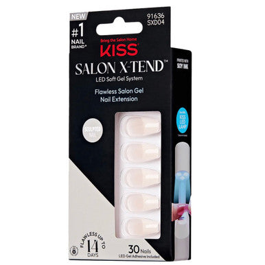 KISS Salon X-tend LED Soft Gel System Nail Kit - Trustfall