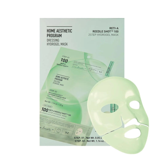 VT COSMETICS Reti-A Reedle Shot 100 2-Step Hydrogel Mask (1Sheet)