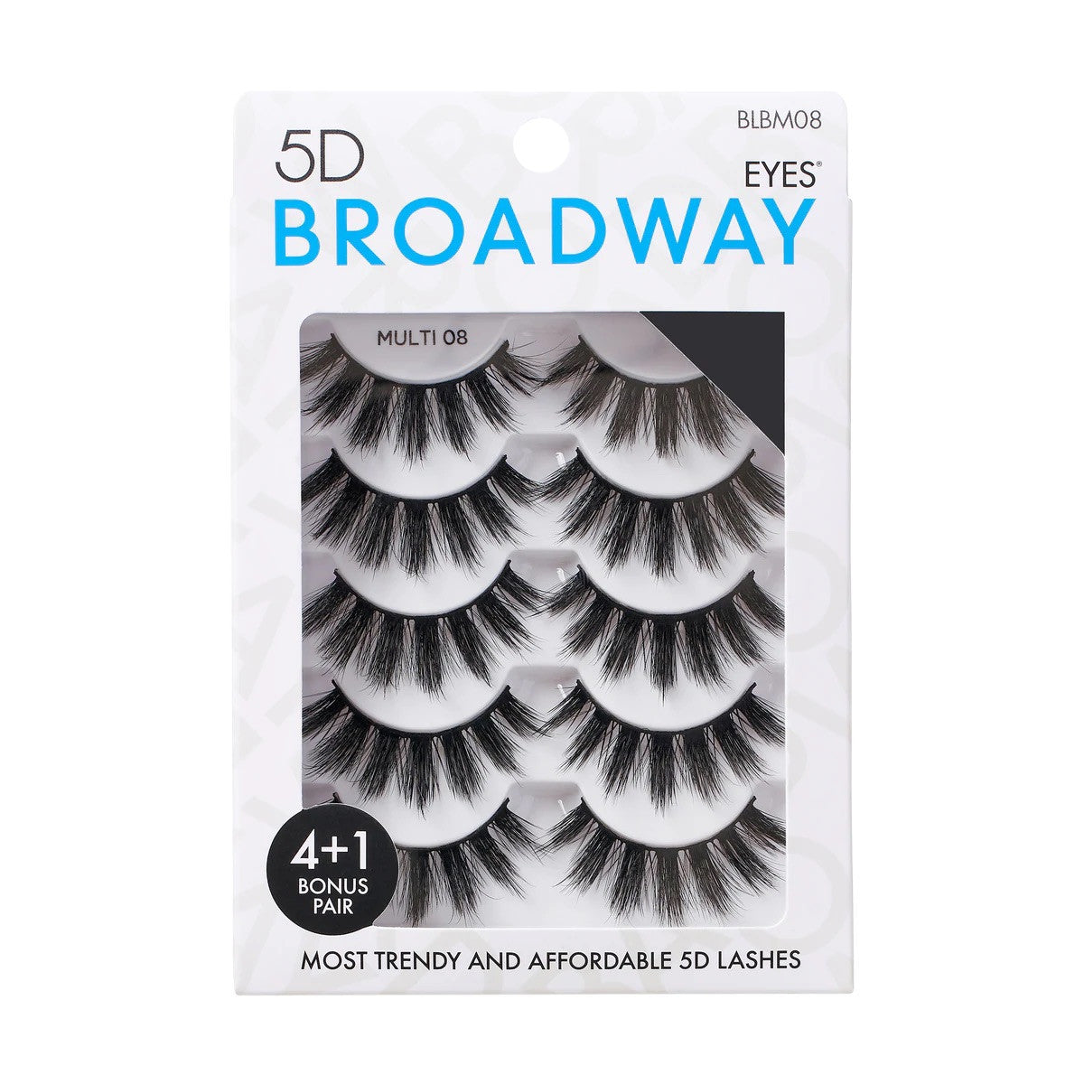 KISS Broadway 5D Lashes 5 Pair Multipack (30 Styles)