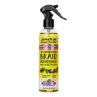 Jamaican Mango & Lime Jamaican Braids Your Way! Braid Refresher (8oz)