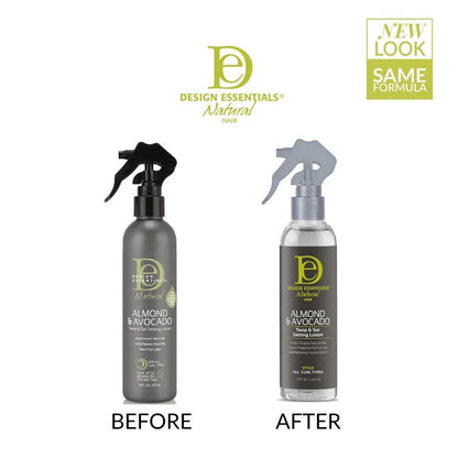 Design Essentials Natural Almond & Avocado Twist & Set Setting Lotion (8oz)