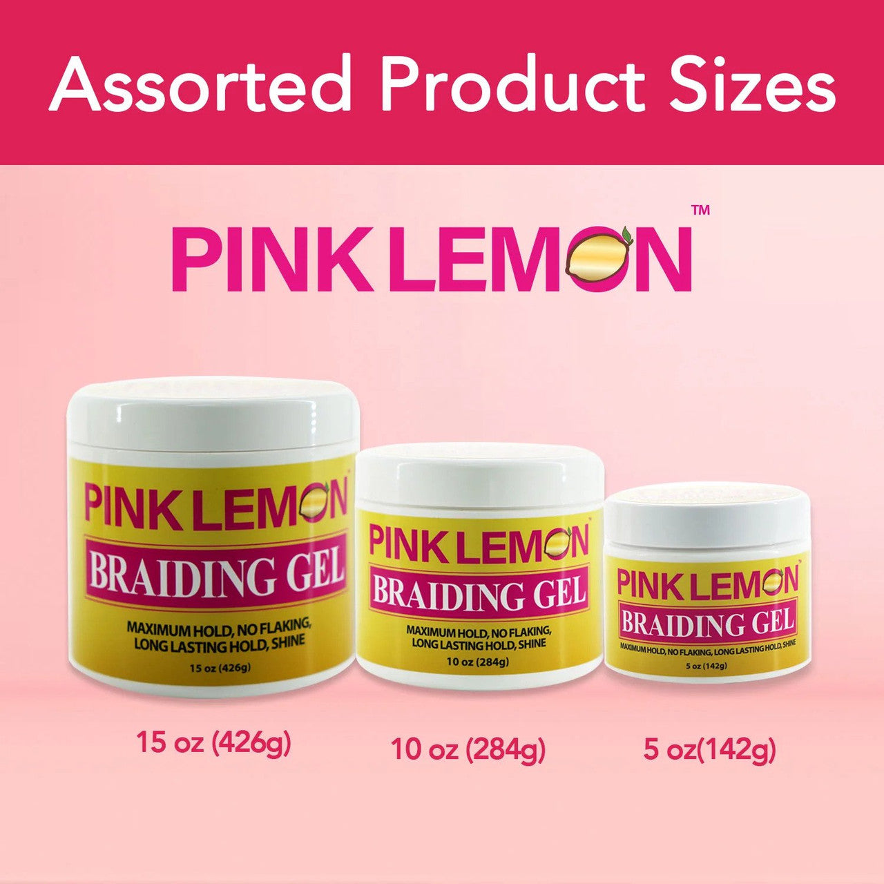 PINK LEMON Braiding Gel