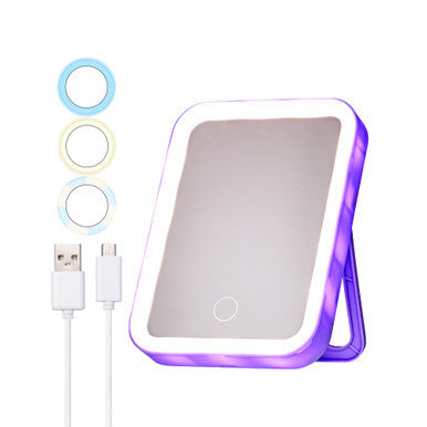 [WHOLESALE] RED LED Table Mirror (x 3 )