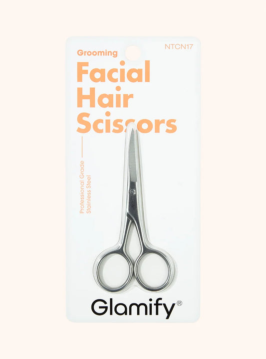 ABSOLULTE Stainless Steel Facial Hair Scissors
