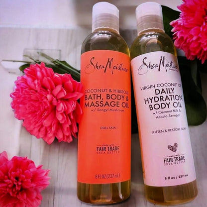 SheaMoisture 100% Virgin Coconut Oil Daily Hydration Body Oil (8oz)