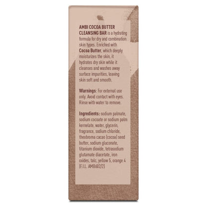 Ambi Cleansing Bar Soap Cocoa Butter (3.5 oz)