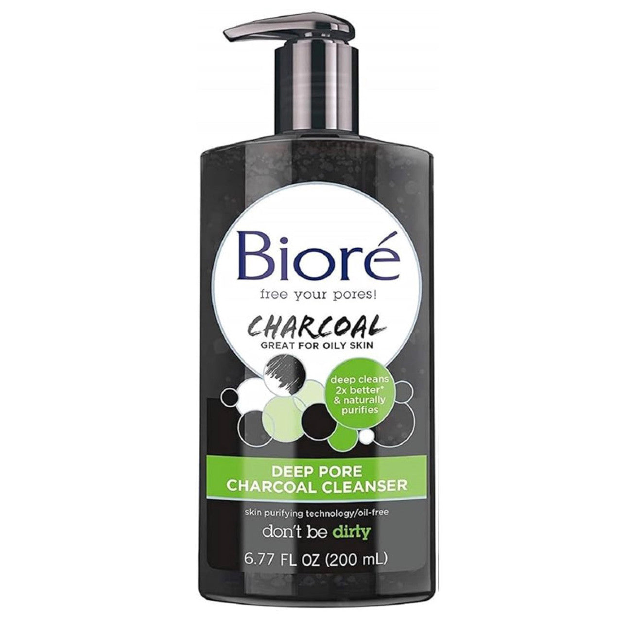 Biore Deep Pore Charcoal Cleanser (6.77 oz)