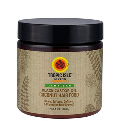 Torpic Isle Living Jamaican Black Castor Oil Coconut Hair Food (4 oz)
