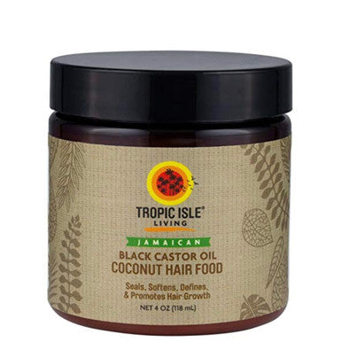 Torpic Isle Living Jamaican Black Castor Oil Coconut Hair Food (4 oz)