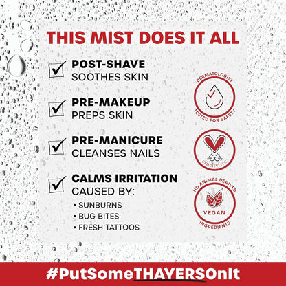 THAYERS Alcohol-Free Witch Hazel Facial Mist Toner