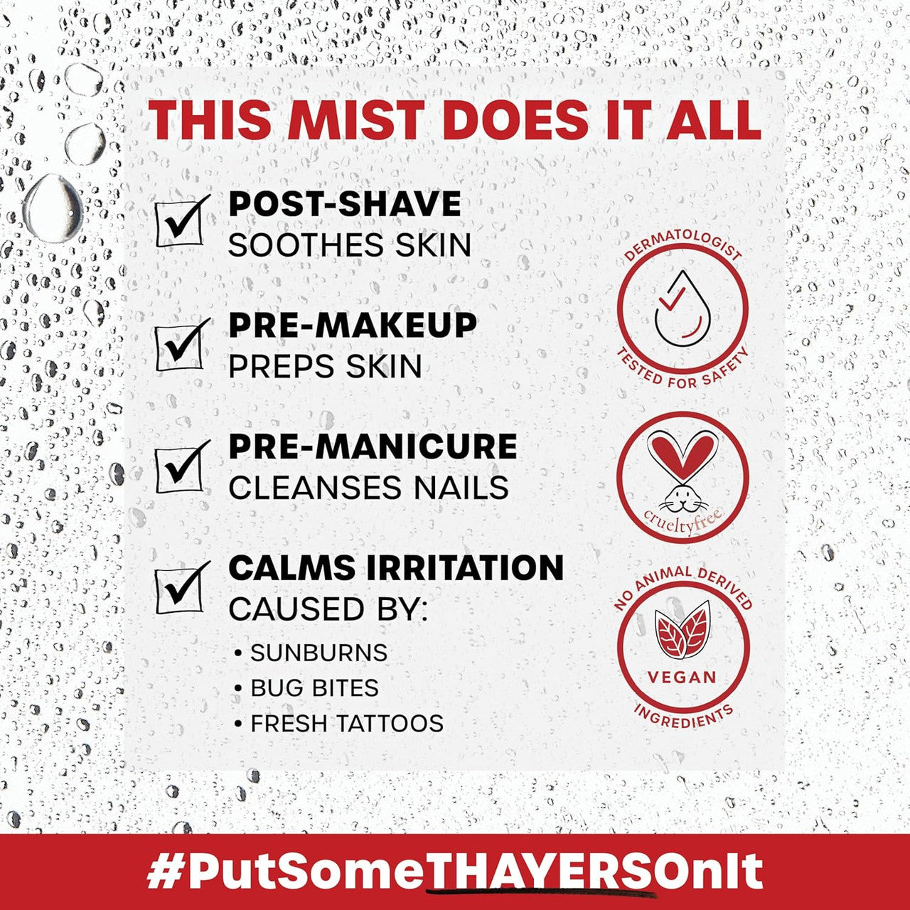 THAYERS Alcohol-Free Witch Hazel Facial Mist Toner - Cucumber (8oz)