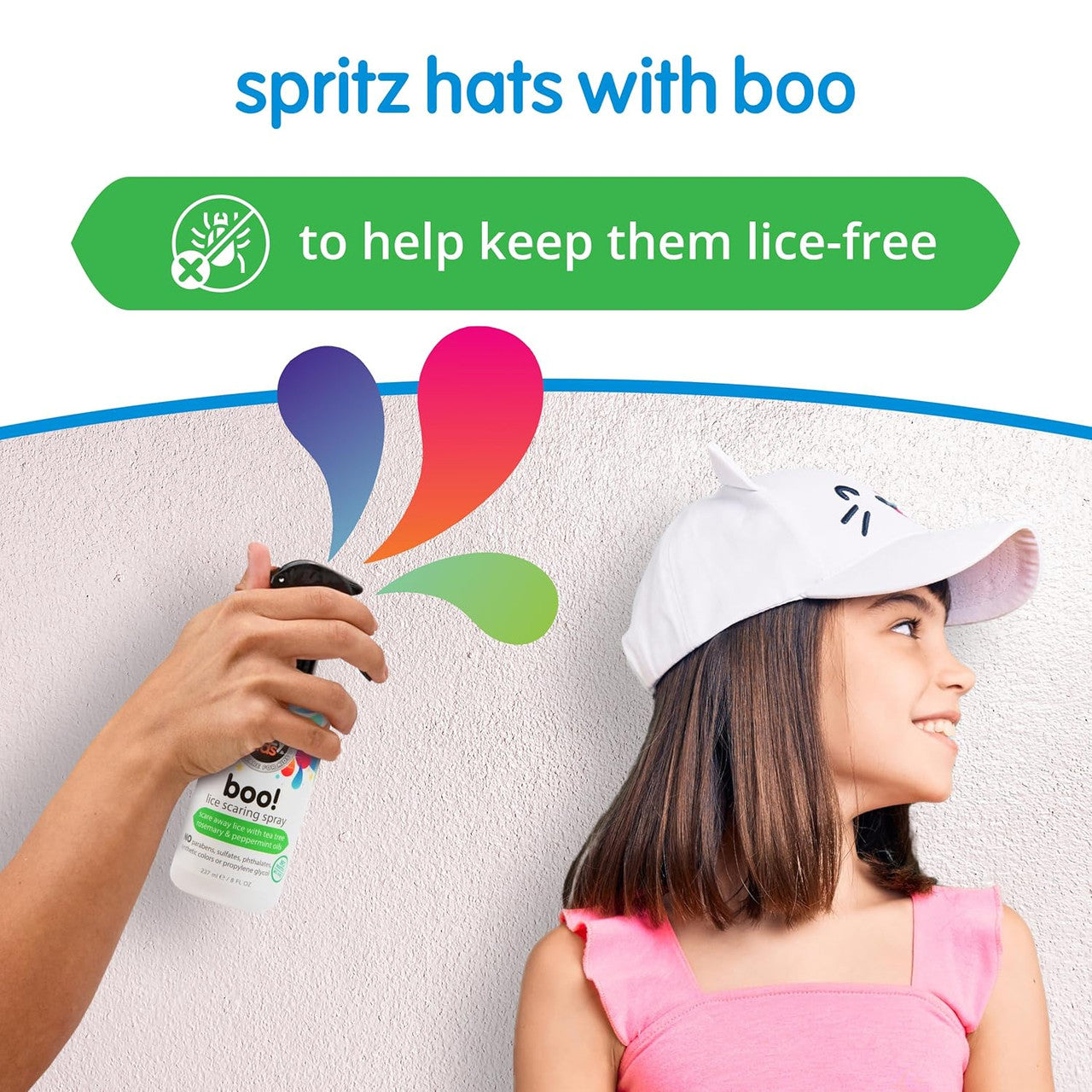 SO COZY Boo Lice Scaring Hair Treatment Spray For Kids (8oz)
