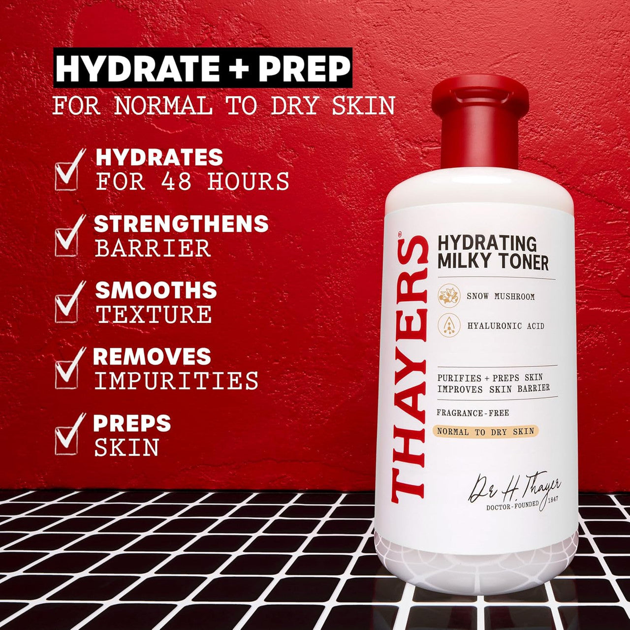 THAYERS Milky Face Toner - Snow Mushroom (12oz)