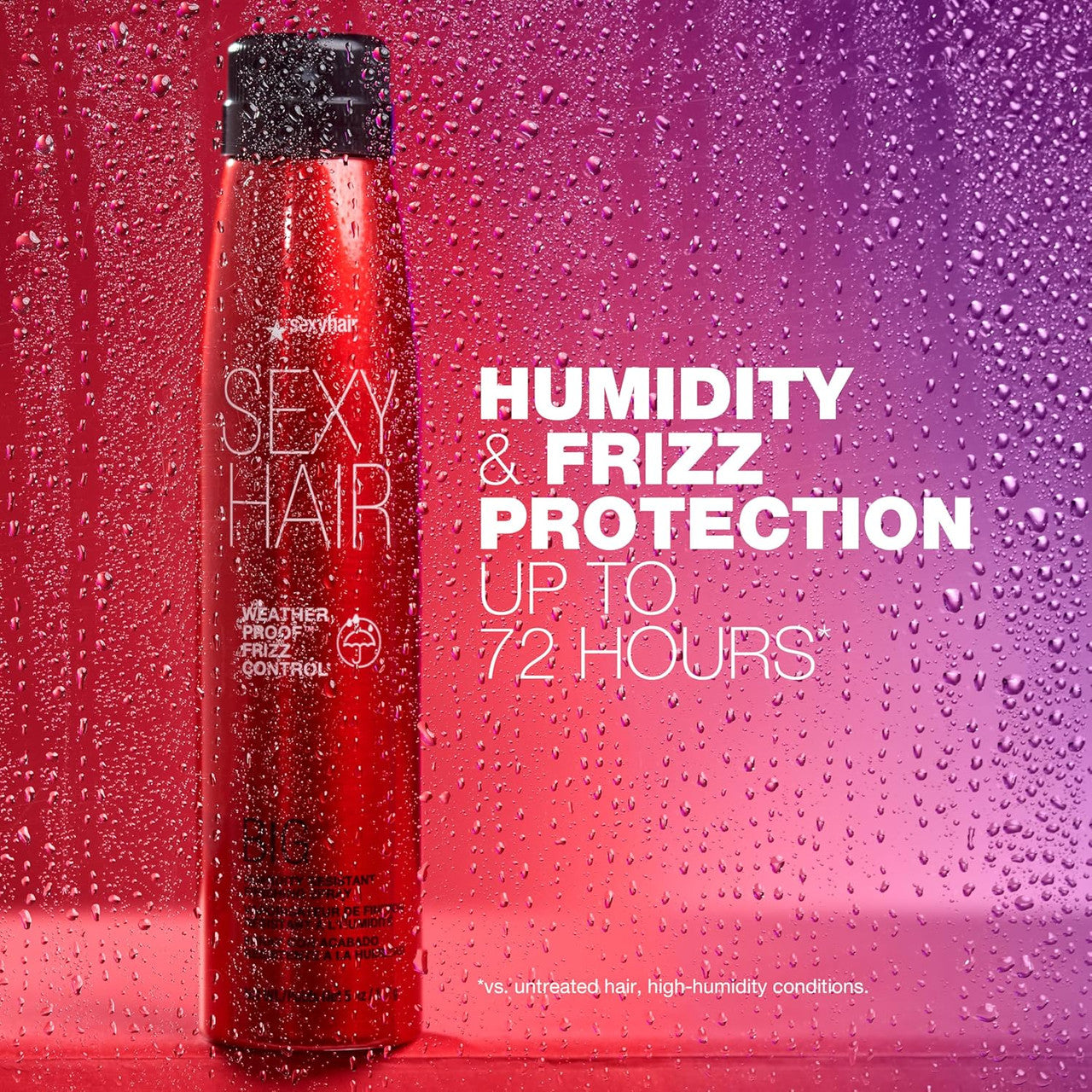 SEXY HAIR  SexyHair Big Weather Proof Frizz Control Finishing Spray (5 oz)