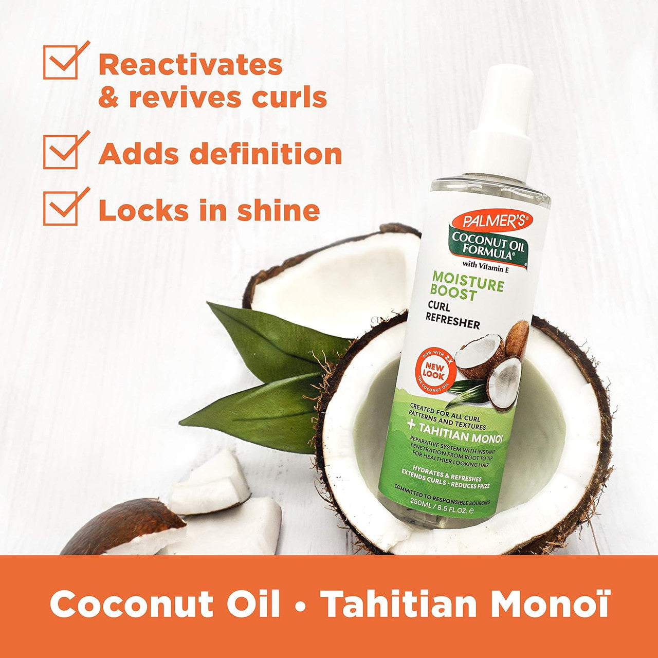 Palmers Coconut Oil Moisture Boost Curl Refresher (6.7 oz)