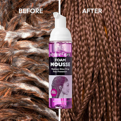 RED Styler Fixer Maximum Shine Wrap Form Mousse
