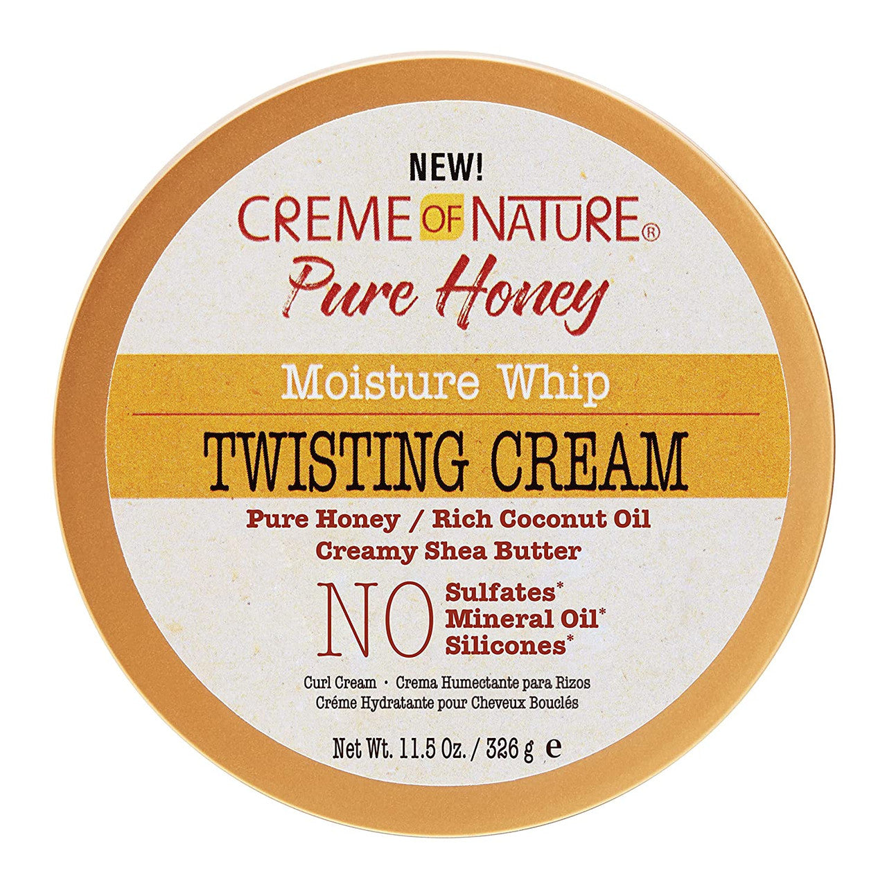 Creme of Nature Pure Honey Moisture Whip Twisting Cream