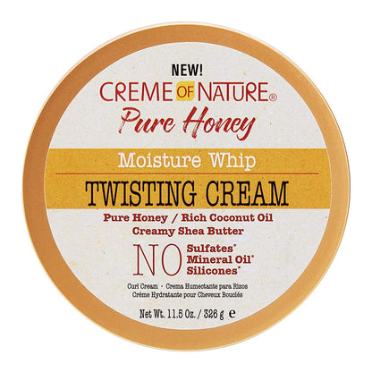 Creme of Nature Pure Honey Moisture Whip Twisting Cream