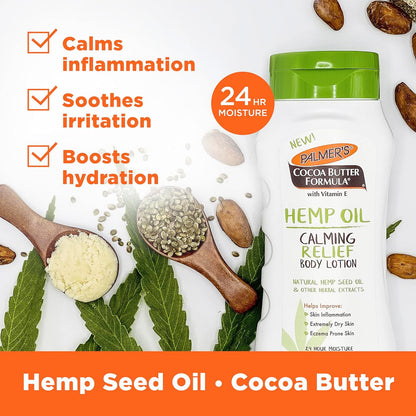 Palmers Hemp Oil Calming Relief Body Lotion (8 oz)