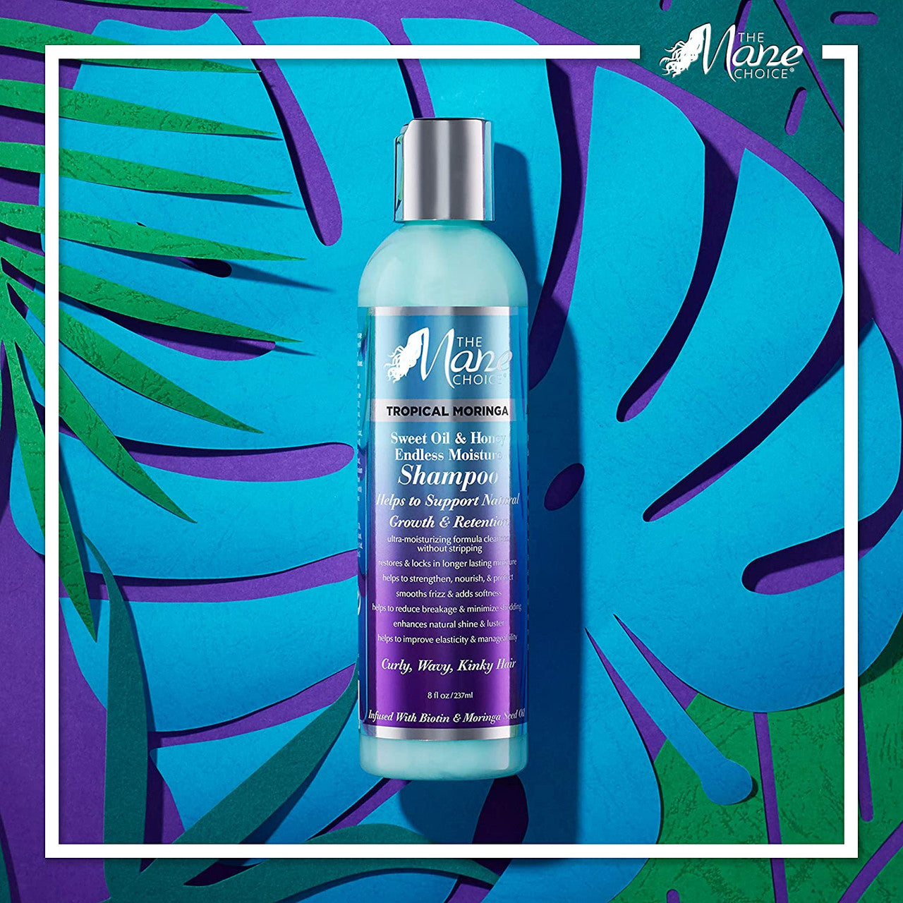 The Mane Choice Tropical Moringa Sweet Oils & Honey Endless Moisture Shampoo