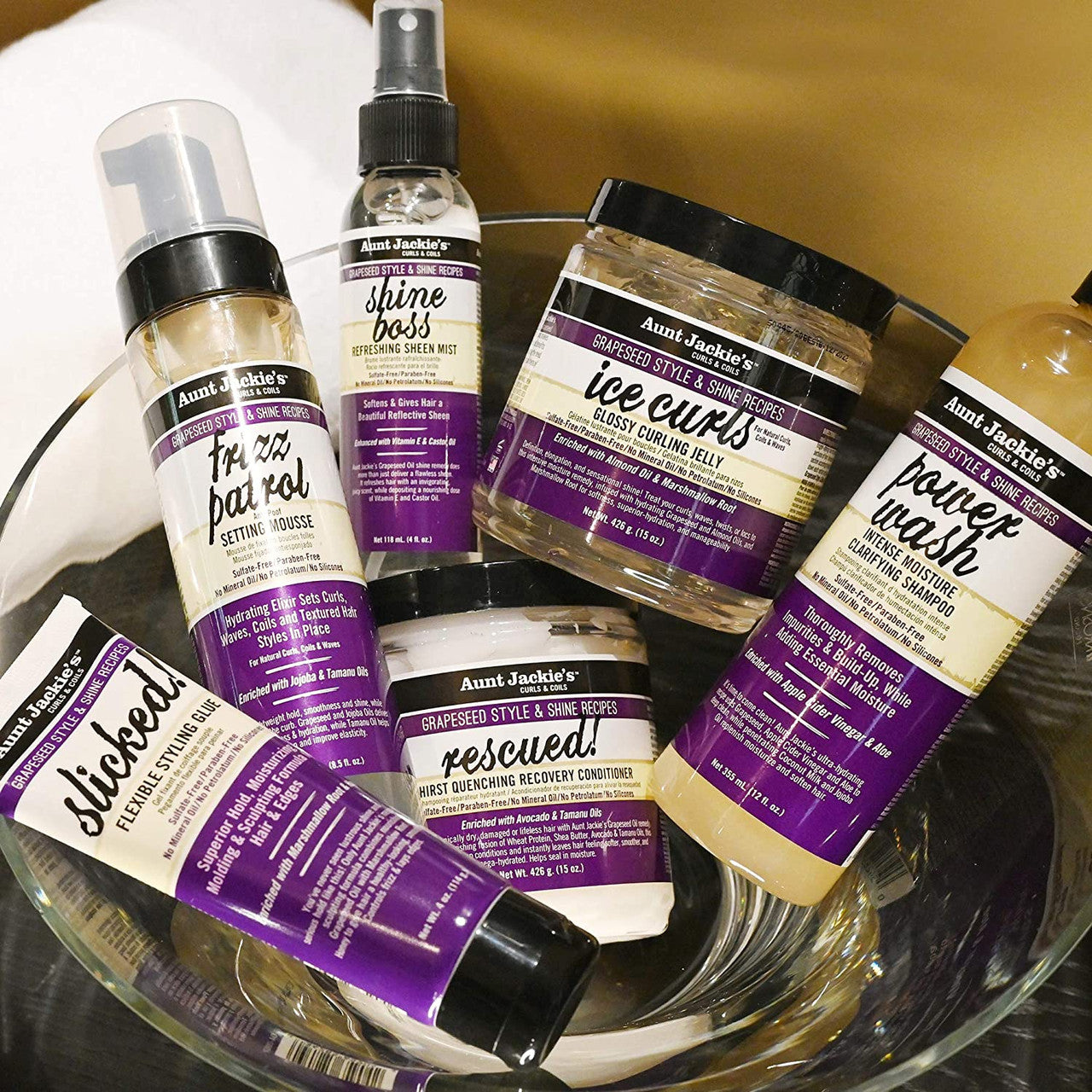 Aunt Jackie's Grapeseed Power Wash Shampoo