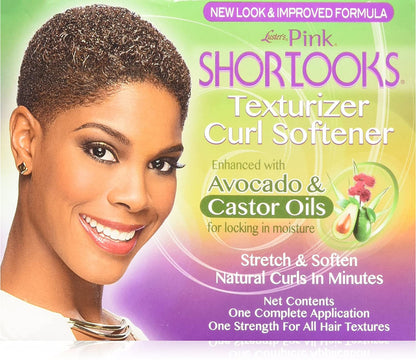 Lusters Pink Shortlooks Texturizer Curl Softener