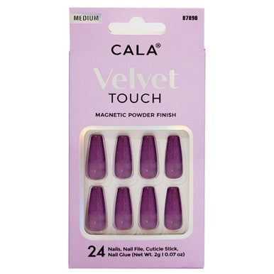CALA Velvet Touch Coffin Lav / Fuchsia