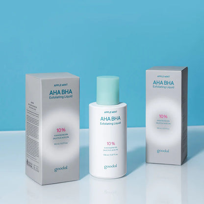 GOODAL Apple Mint AHA BHA Exfoliating 10% Liquid (5.07oz)