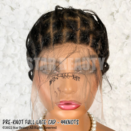 URBAN BEAUTY Queen B Braid Pre-Knot Full Lace Cap