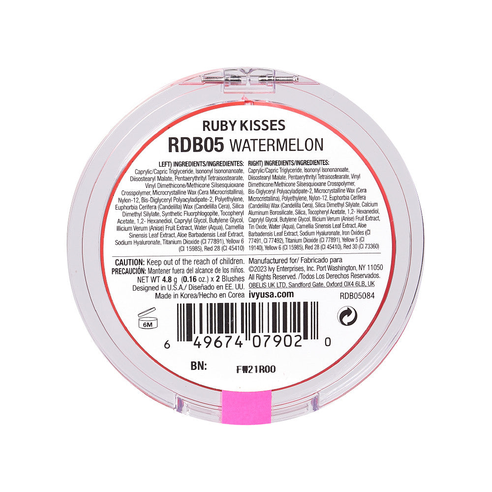 Ruby Kisses Duo Cream Blush