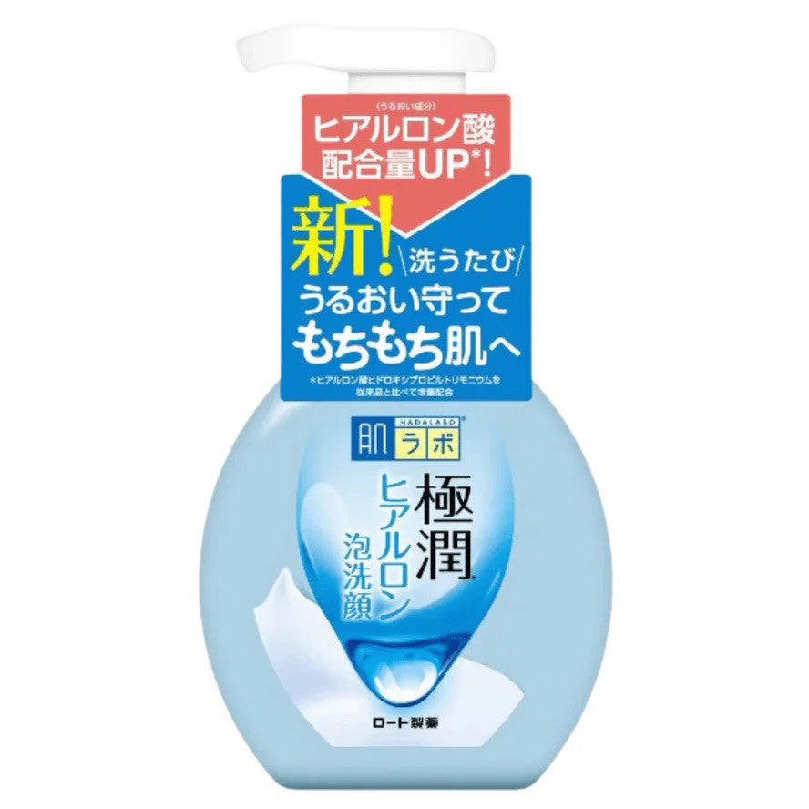 ROHTO Hada Labo Gokujyun Hyaluronic Acid Face Foam (5.4oz)