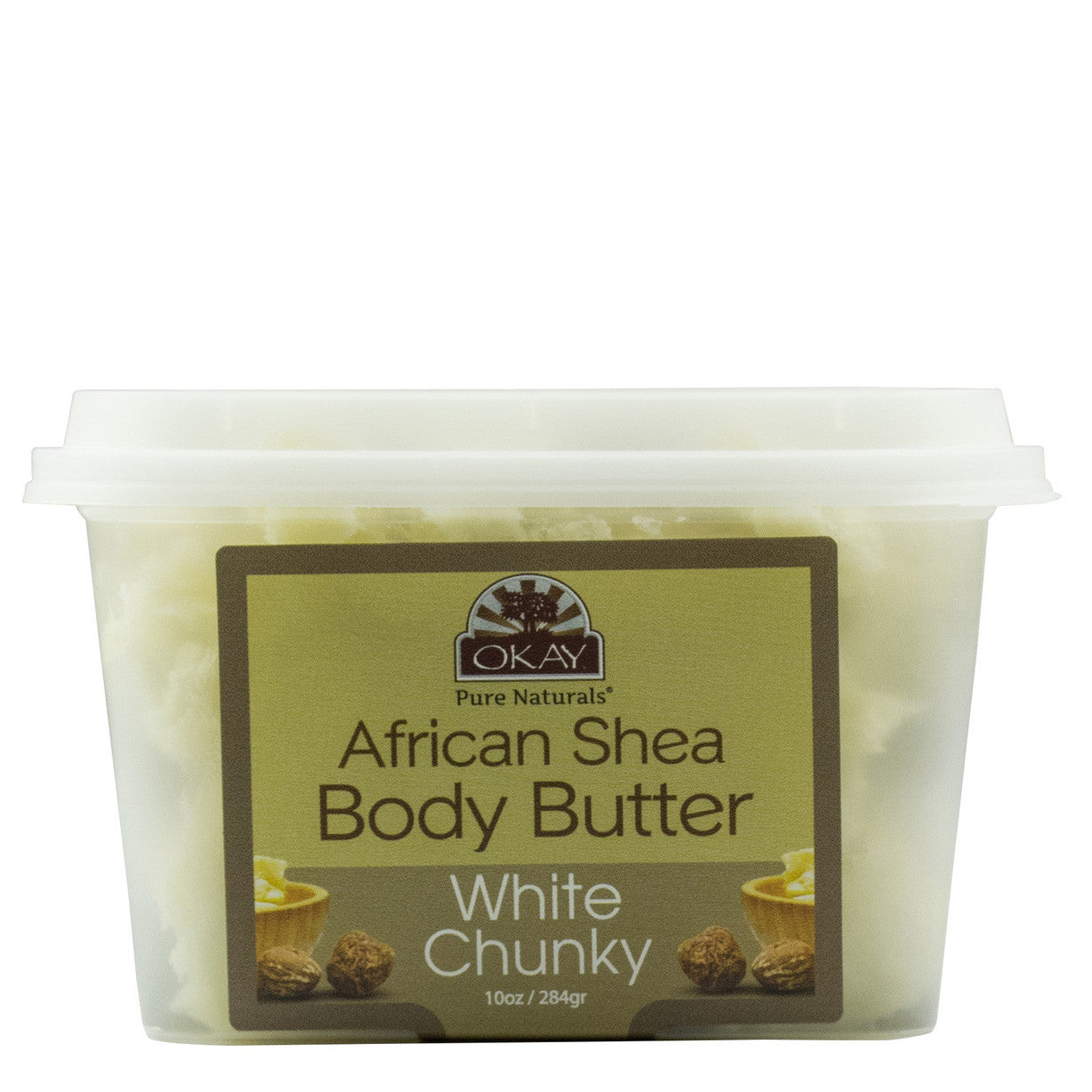 OKAY Shea Butter White Chunky Deep Moisturizing (10oz)