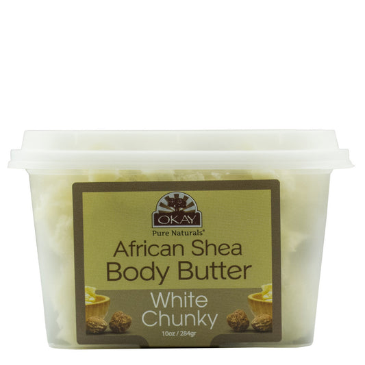 OKAY Shea Butter White Chunky Deep Moisturizing (10oz)