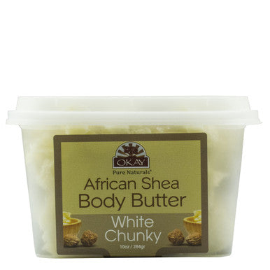 OKAY Shea Butter White Chunky Deep Moisturizing (10oz)